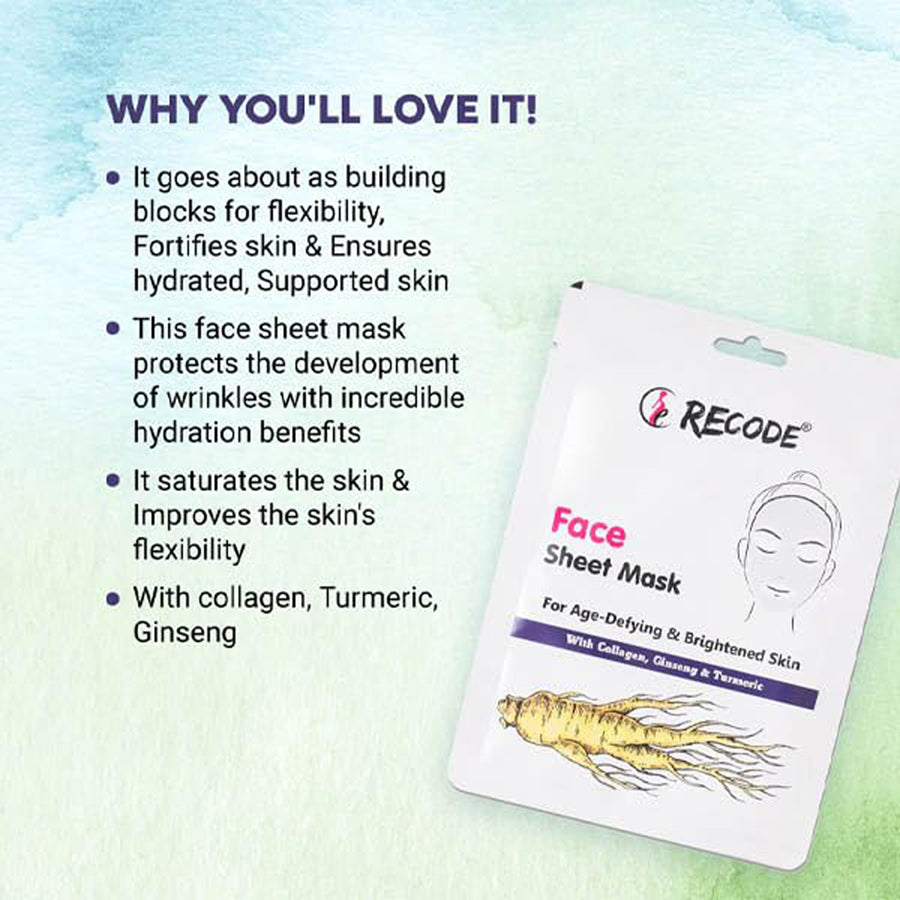 Recode Face Sheet Mask 20G