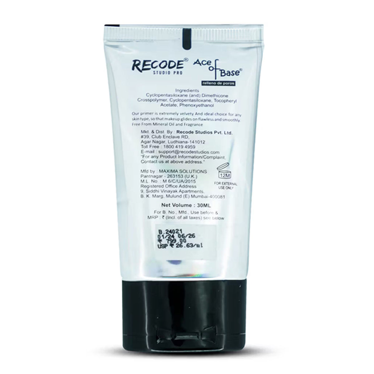 Recode Ace Of Base Primer 30Ml