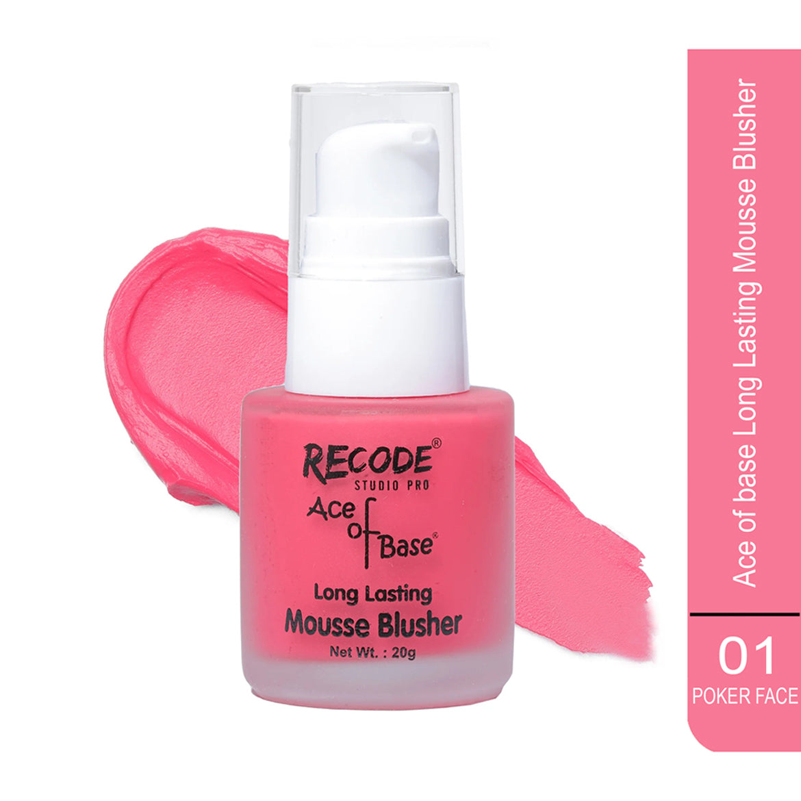 Recode Aob Long Lasting Mousse Blusher