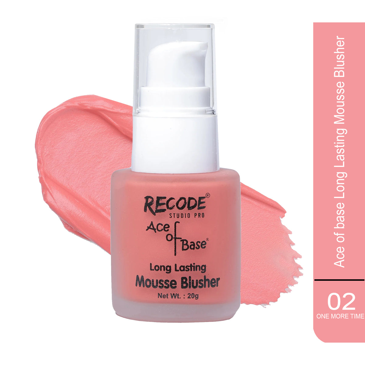 Recode Aob Long Lasting Mousse Blusher