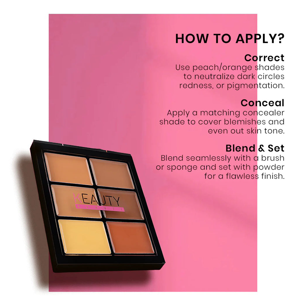 Keauty Beauty Concealer & Corrector Palette
