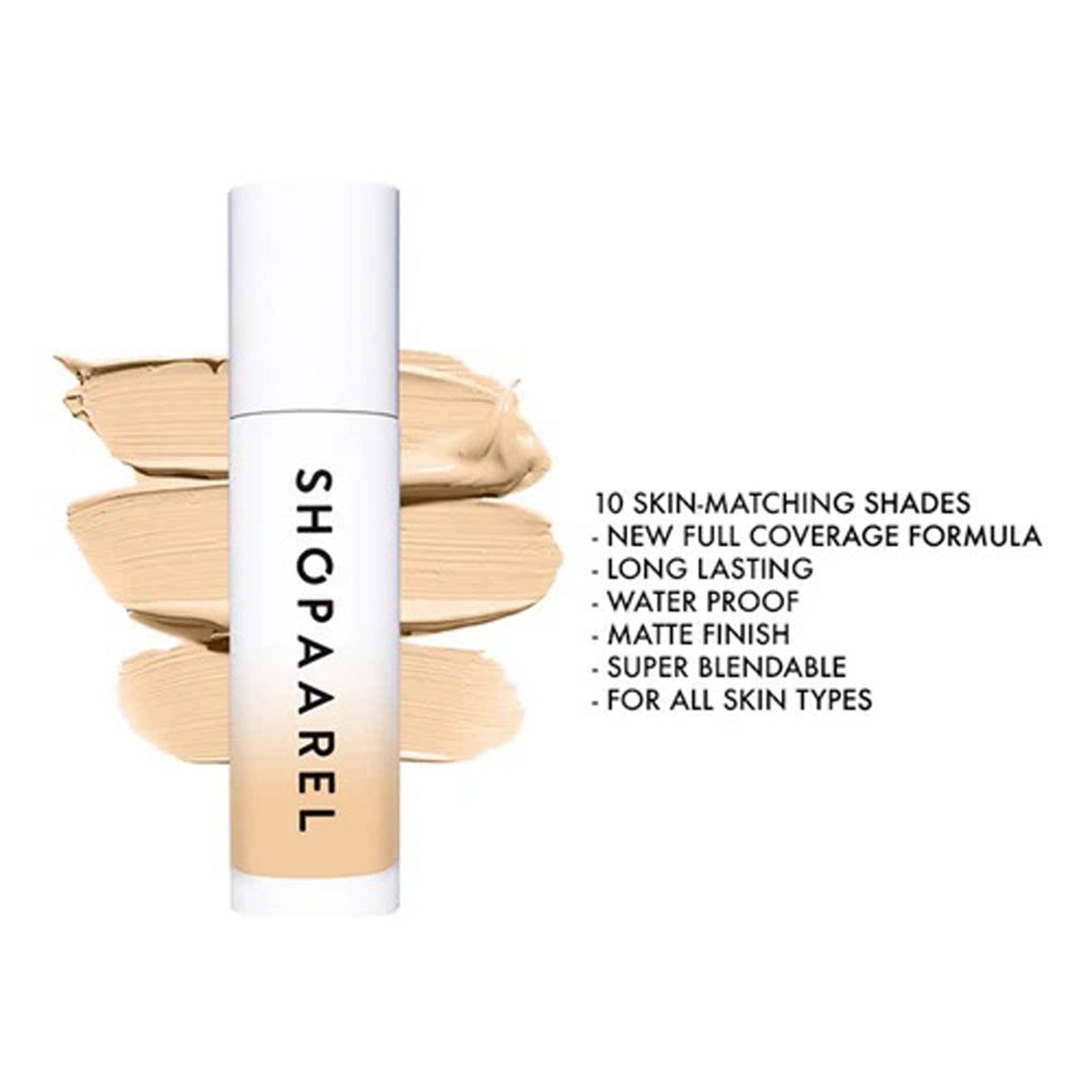 Shopaarel Miracle Skin Liquid Foundation 30Ml