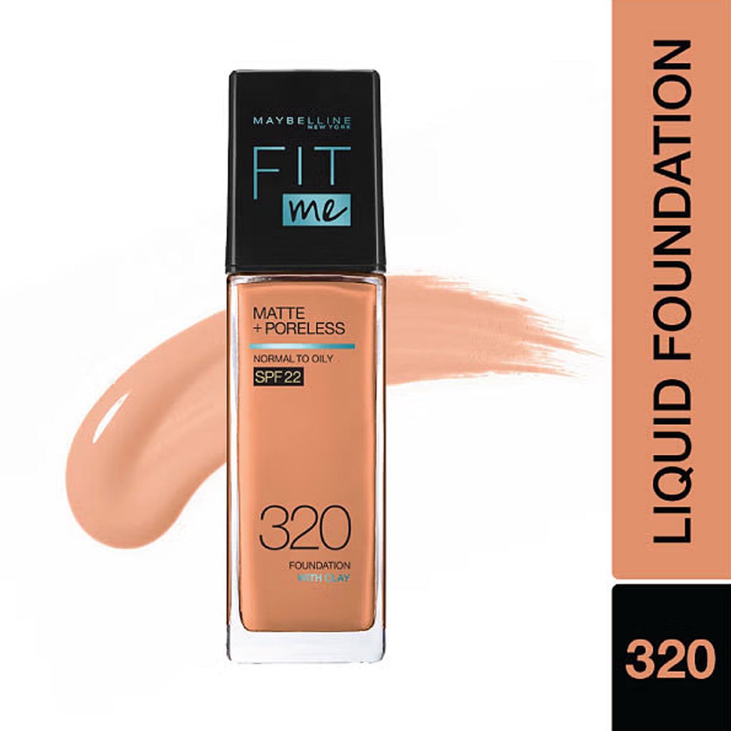 Maybelline Fit Me Matte + Poreless Liquid Foundation 30Ml