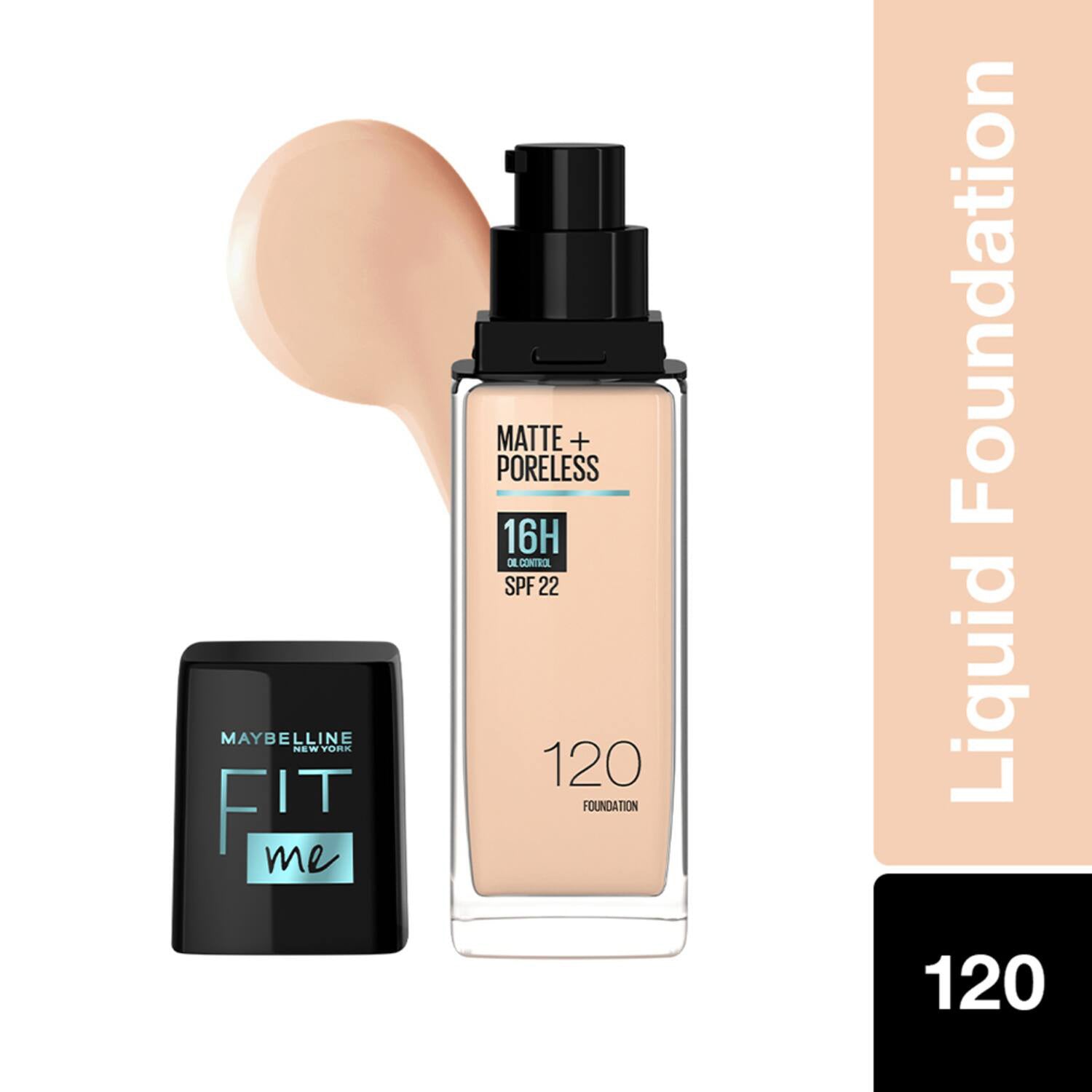 Maybelline Fit Me Matte + Poreless Liquid Foundation 30Ml