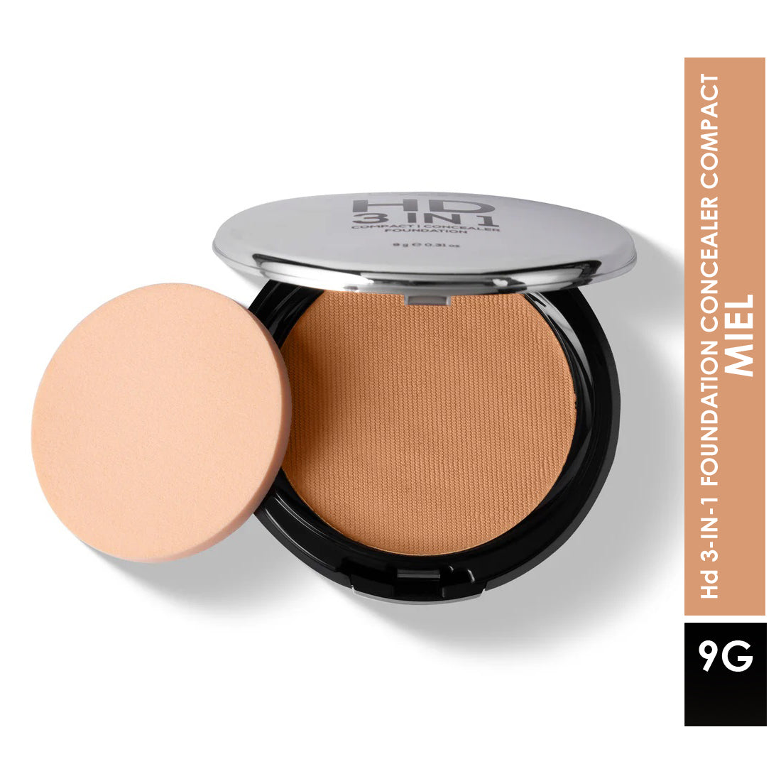Renee Pro Hd 3-In-1 Foundation Concealer Compact 9G
