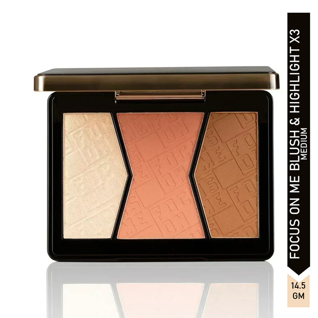 Pac Focus On Me Blush & Highlight X3 (14.5 Gm)