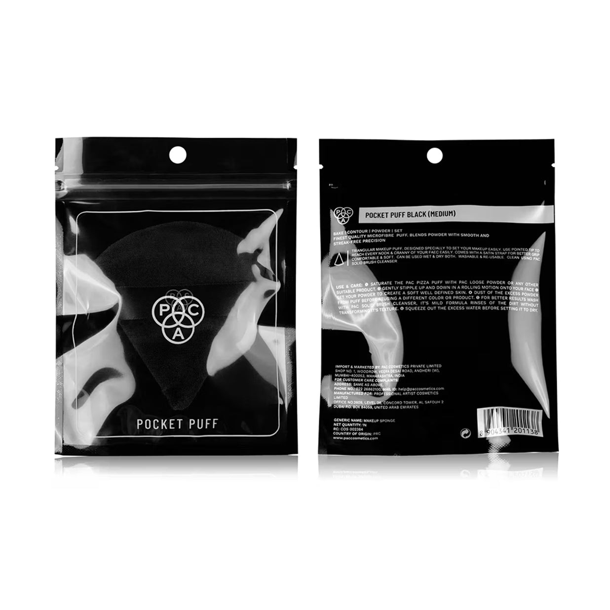 Pac Pizza Puff Black