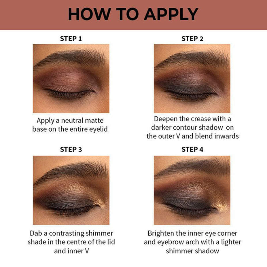 Nykaa Cosmetic Eyes On Me 4 In 1 Quad Eyeshadow Palette 5G