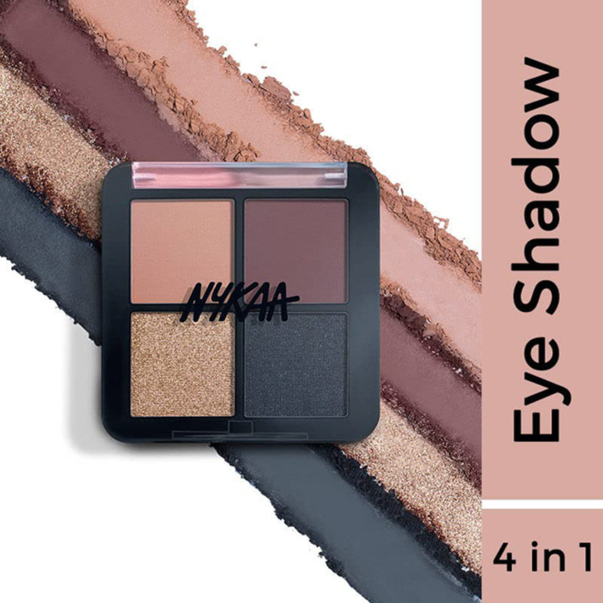Nykaa Cosmetic Eyes On Me 4 In 1 Quad Eyeshadow Palette 5G