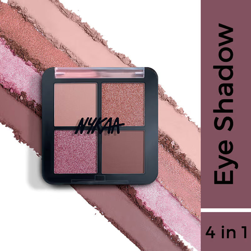 Nykaa Cosmetic Eyes On Me 4 In 1 Quad Eyeshadow Palette 5G