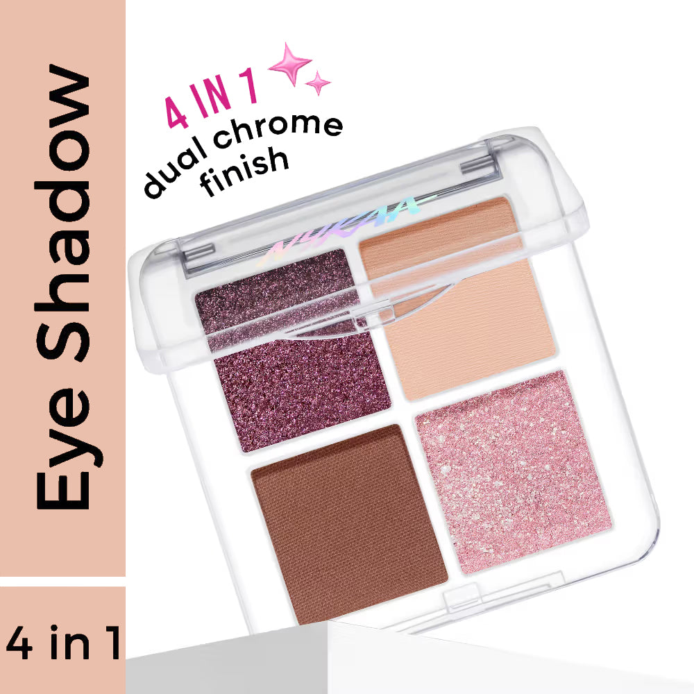 Nykaa Cosmetic Eyes On Me 4 In 1 Quad Eyeshadow Palette 5G
