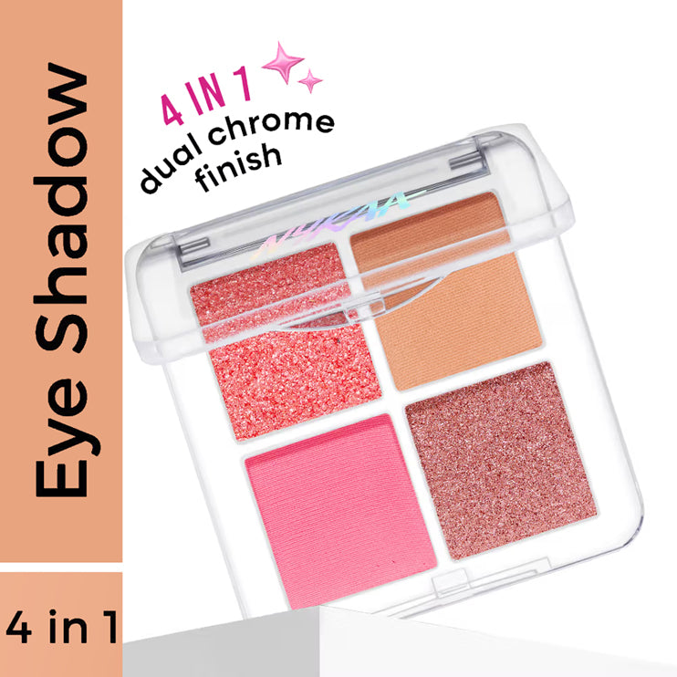Nykaa Cosmetic Eyes On Me 4 In 1 Quad Eyeshadow Palette 5G