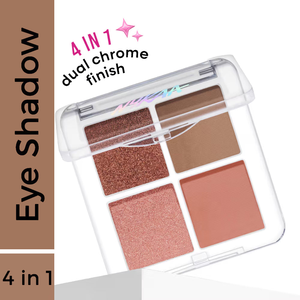 Nykaa Cosmetic Eyes On Me 4 In 1 Quad Eyeshadow Palette 5G