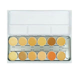 Kryolan Derma Color 12 Shades Palette