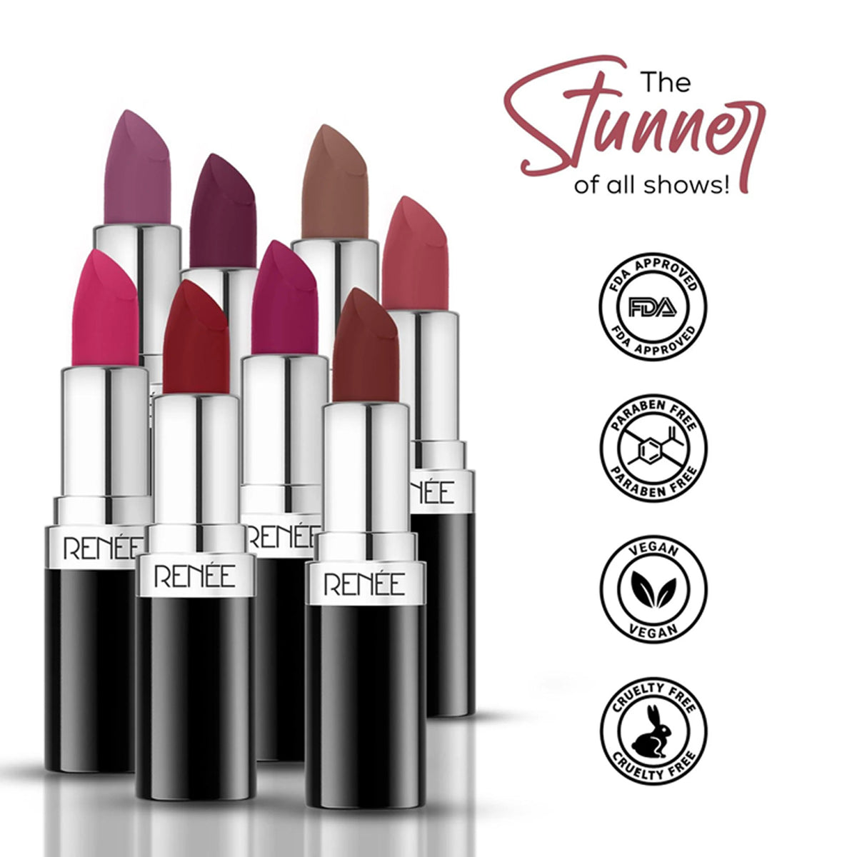 Renee Stuner Matte Lipstick 4Gm