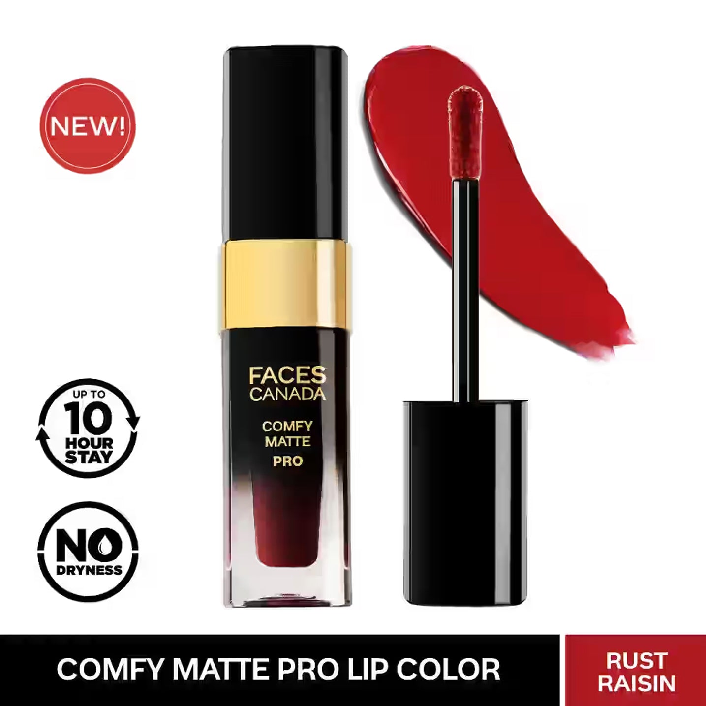 Faces Comfy Matte Pro Liquid Lipstick 5.5Ml