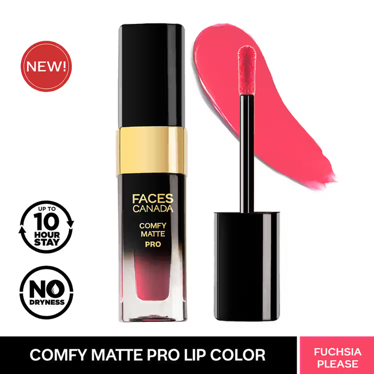 Faces Comfy Matte Pro Liquid Lipstick 5.5Ml