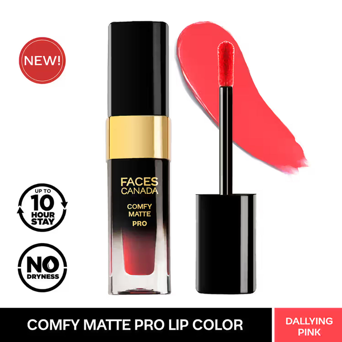 Faces Comfy Matte Pro Liquid Lipstick 5.5Ml
