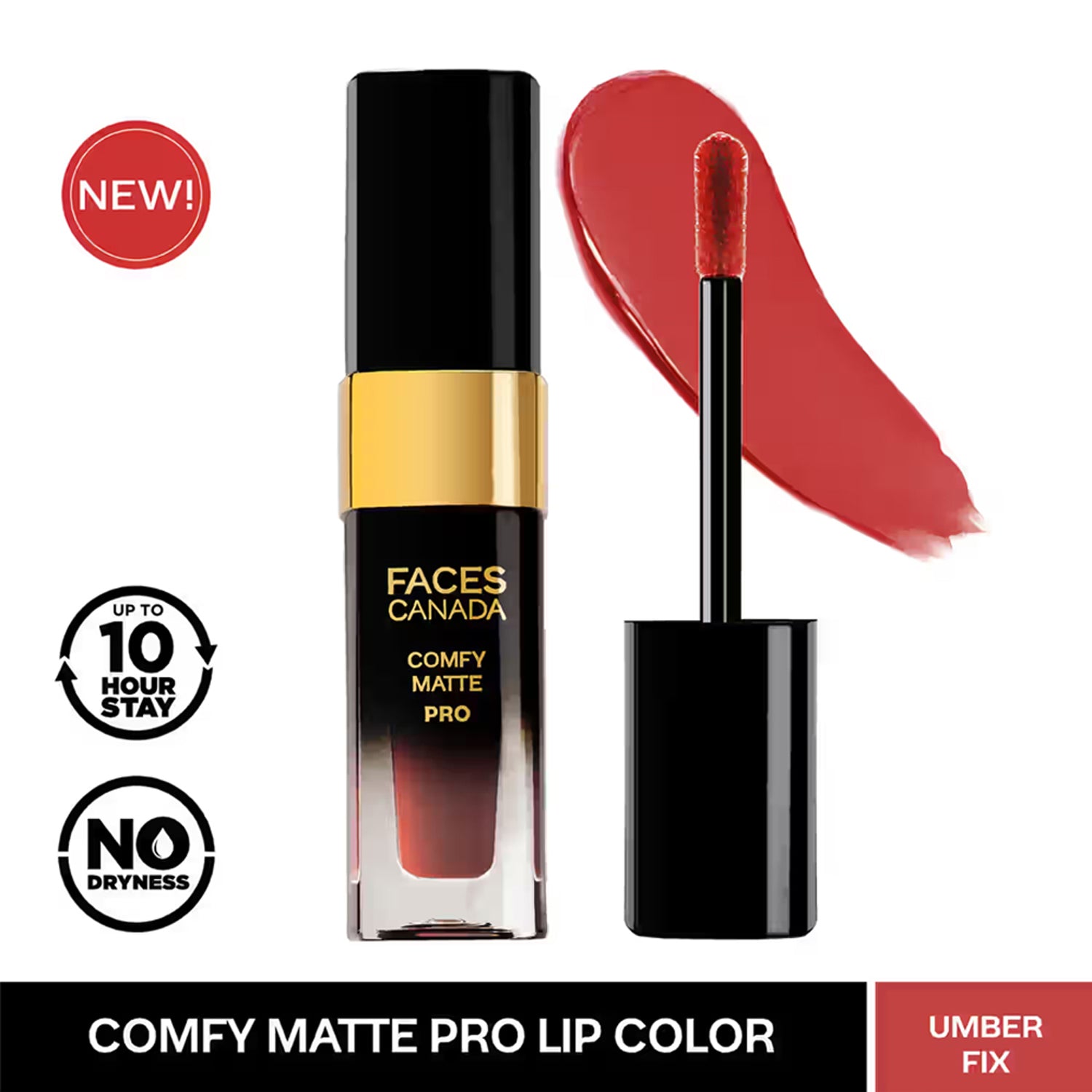Faces Comfy Matte Pro Liquid Lipstick 5.5Ml