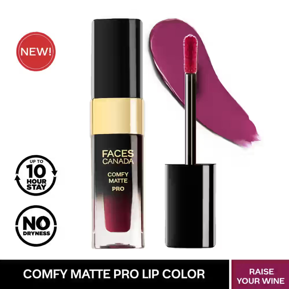 Faces Comfy Matte Pro Liquid Lipstick 5.5Ml