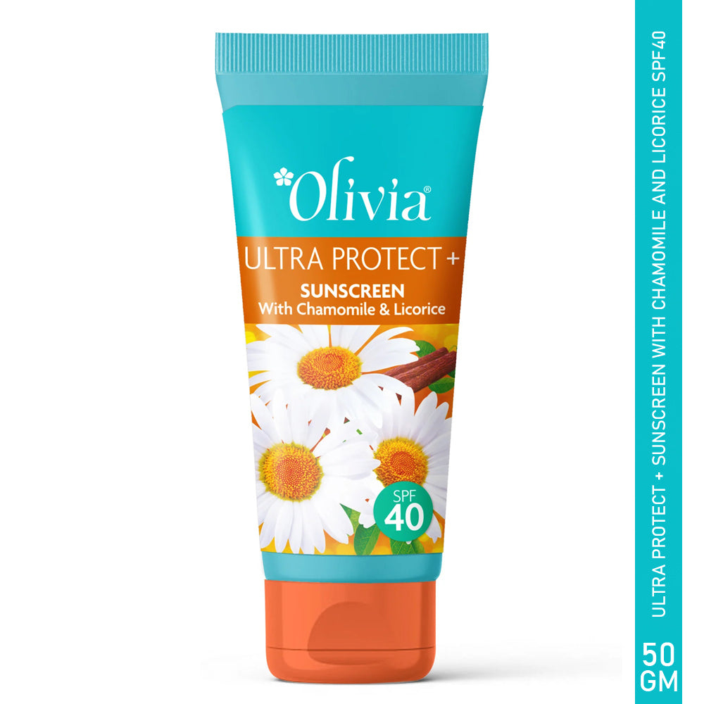 Olivia Ultra Protect + Sunscreen With Chamomile And Licorice Spf40