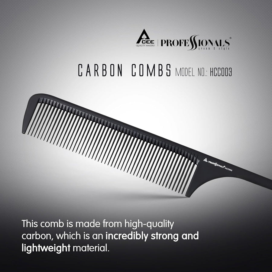 Acee Hair Carbon Comb Hcc003