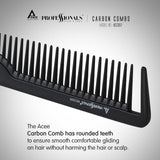 Acee Hair Carbon Comb Hcc007