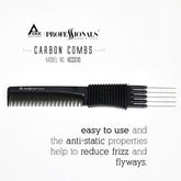 Acee Carbon Hair Combs Hcc010