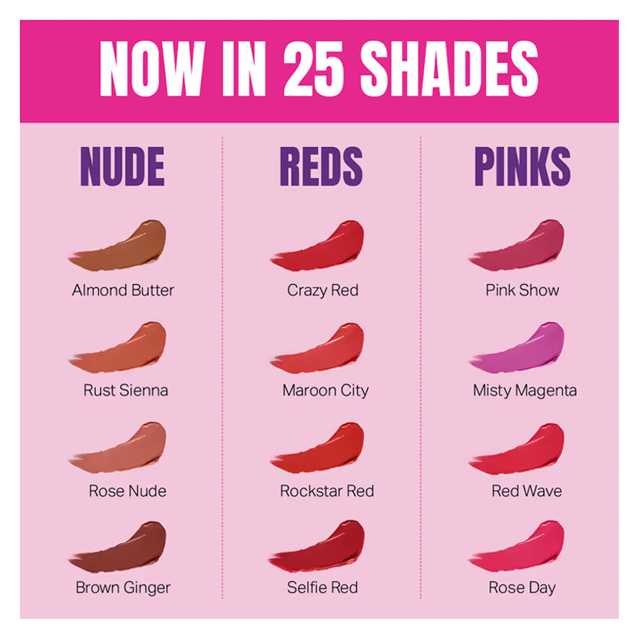 Lakme Elle 18 Color Pops Matte Lip Color 4.3G
