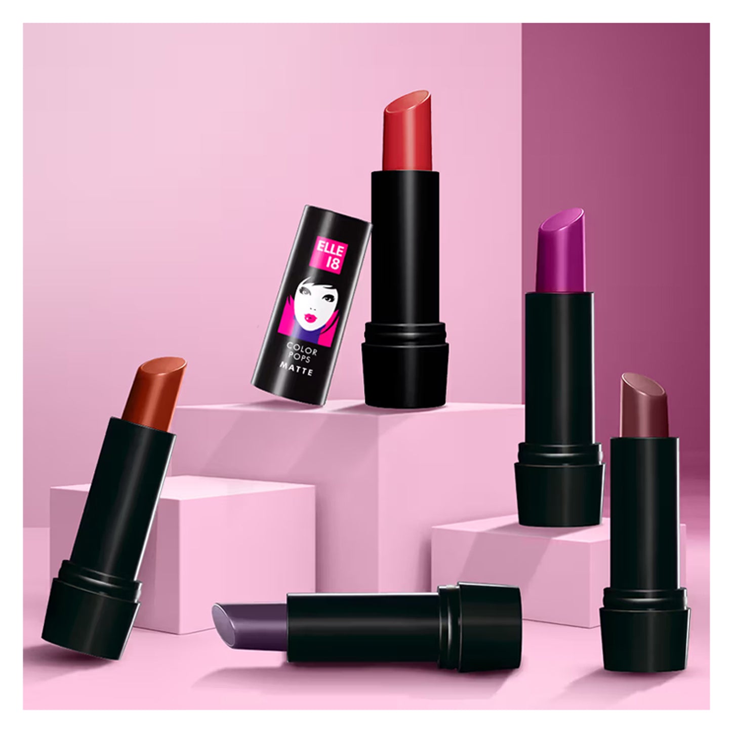 Lakme Elle 18 Color Pops Matte Lip Color 4.3G