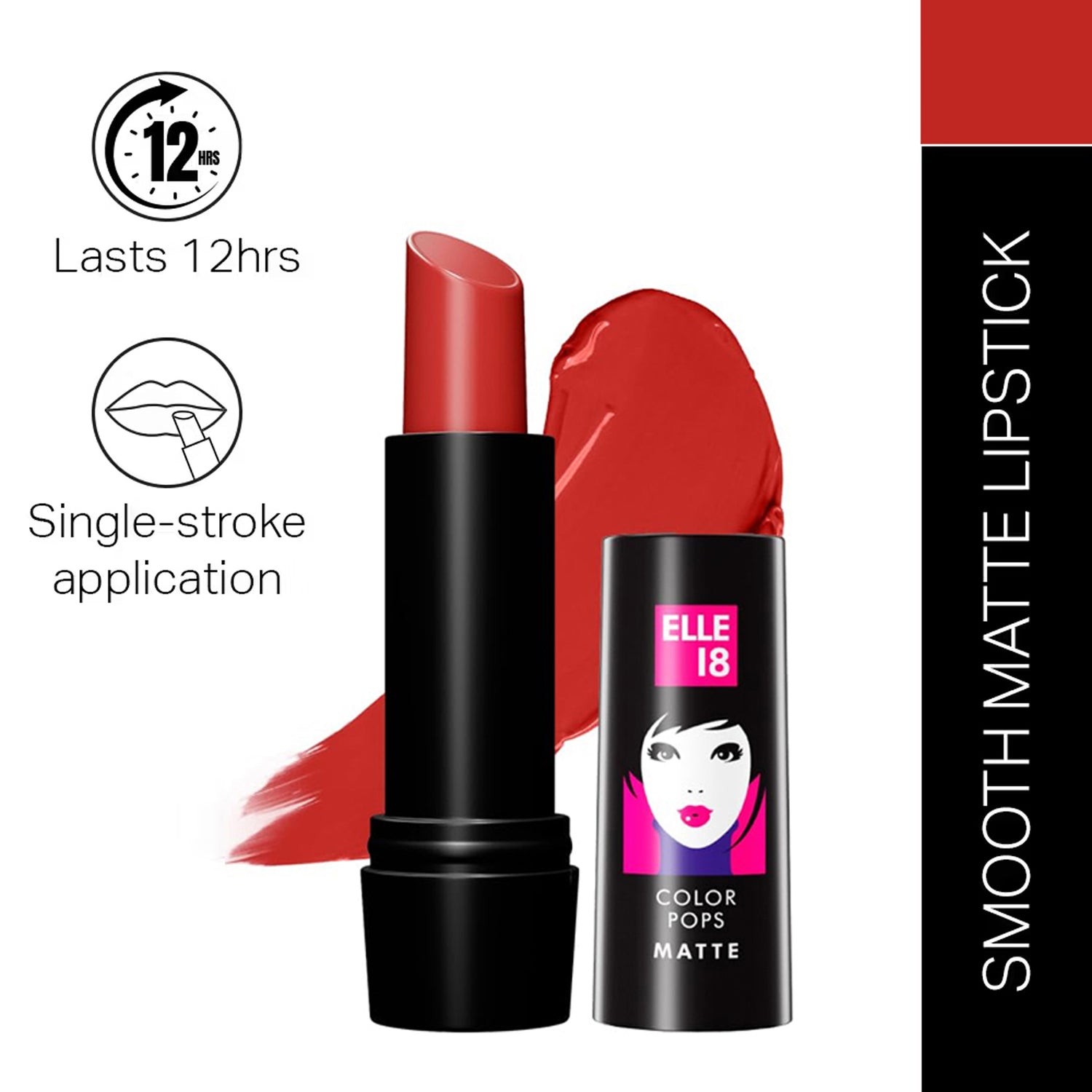Lakme Elle 18 Color Pops Matte Lip Color 4.3G