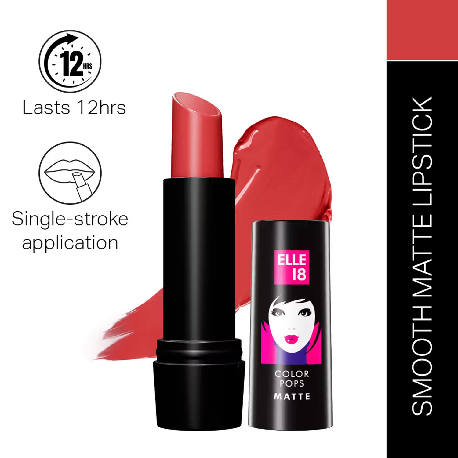Lakme Elle 18 Color Pops Matte Lip Color 4.3G