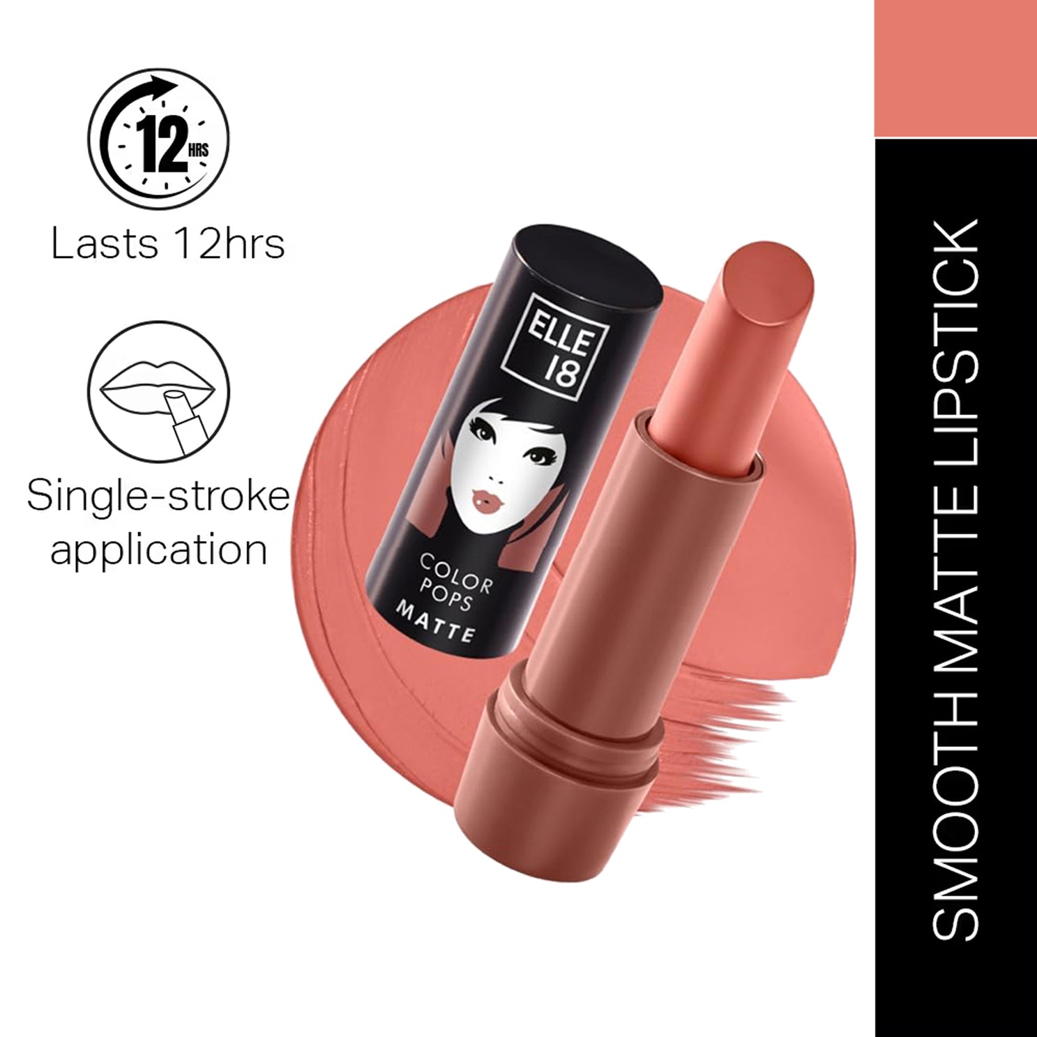 Lakme Elle 18 Color Pops Matte Lip Color 4.3G