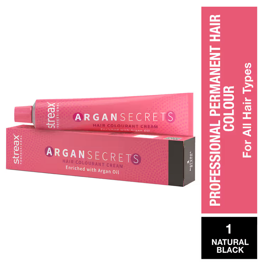Streax Proffessional Argan Secrets Hair Colourant Cream 60G