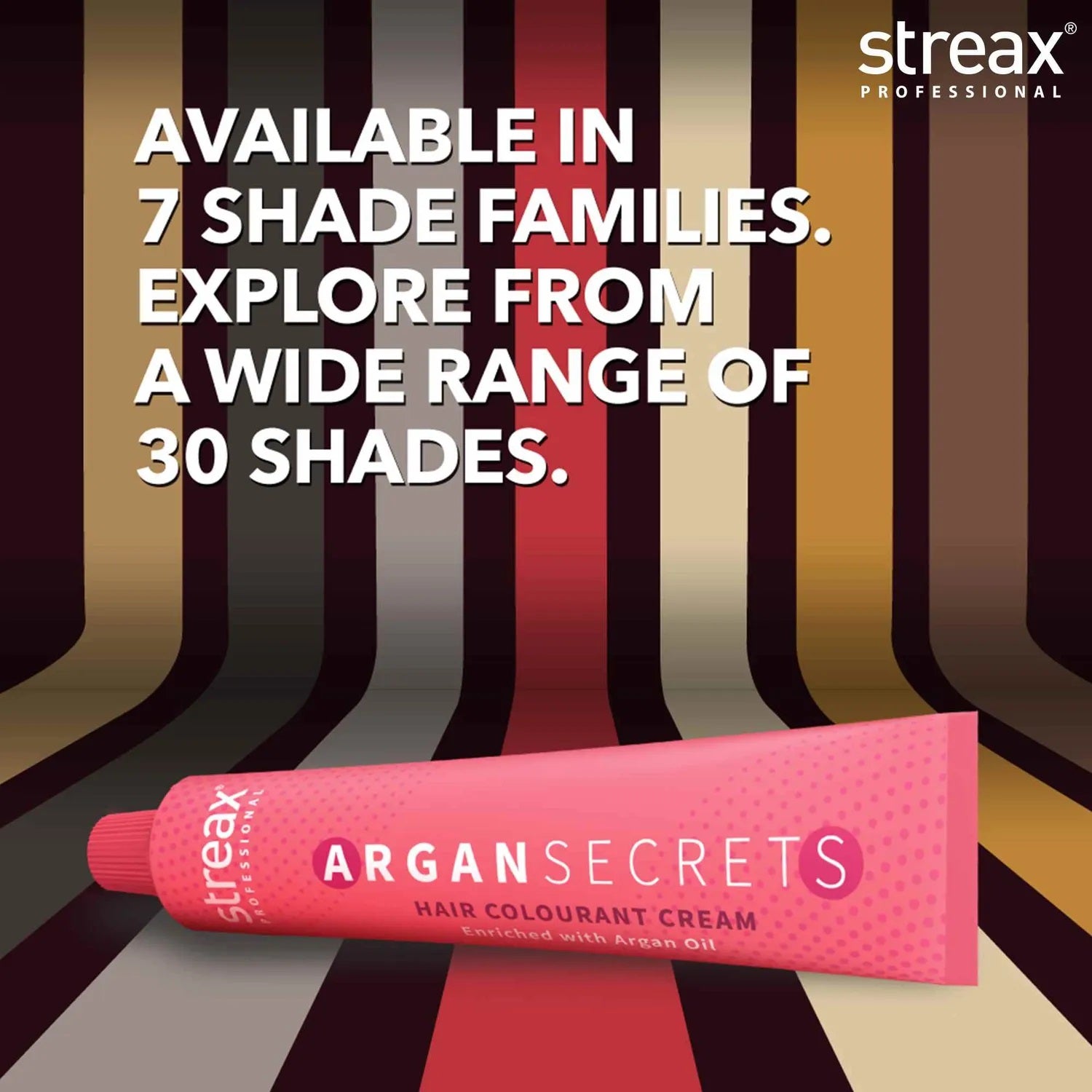 Streax Proffessional Argan Secrets Hair Colourant Cream 60G