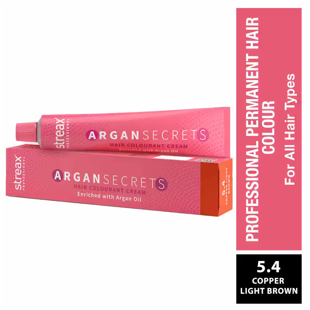 Streax Proffessional Argan Secrets Hair Colourant Cream 60G