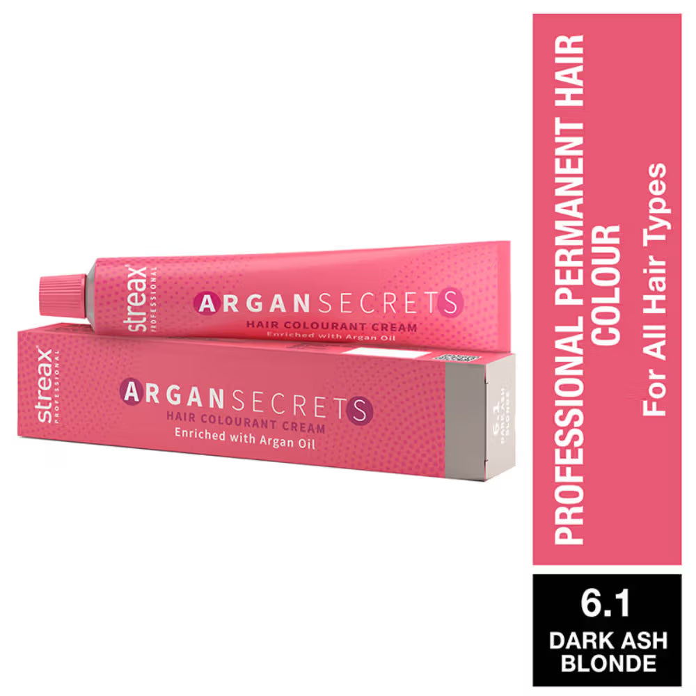 Streax Proffessional Argan Secrets Hair Colourant Cream 60G
