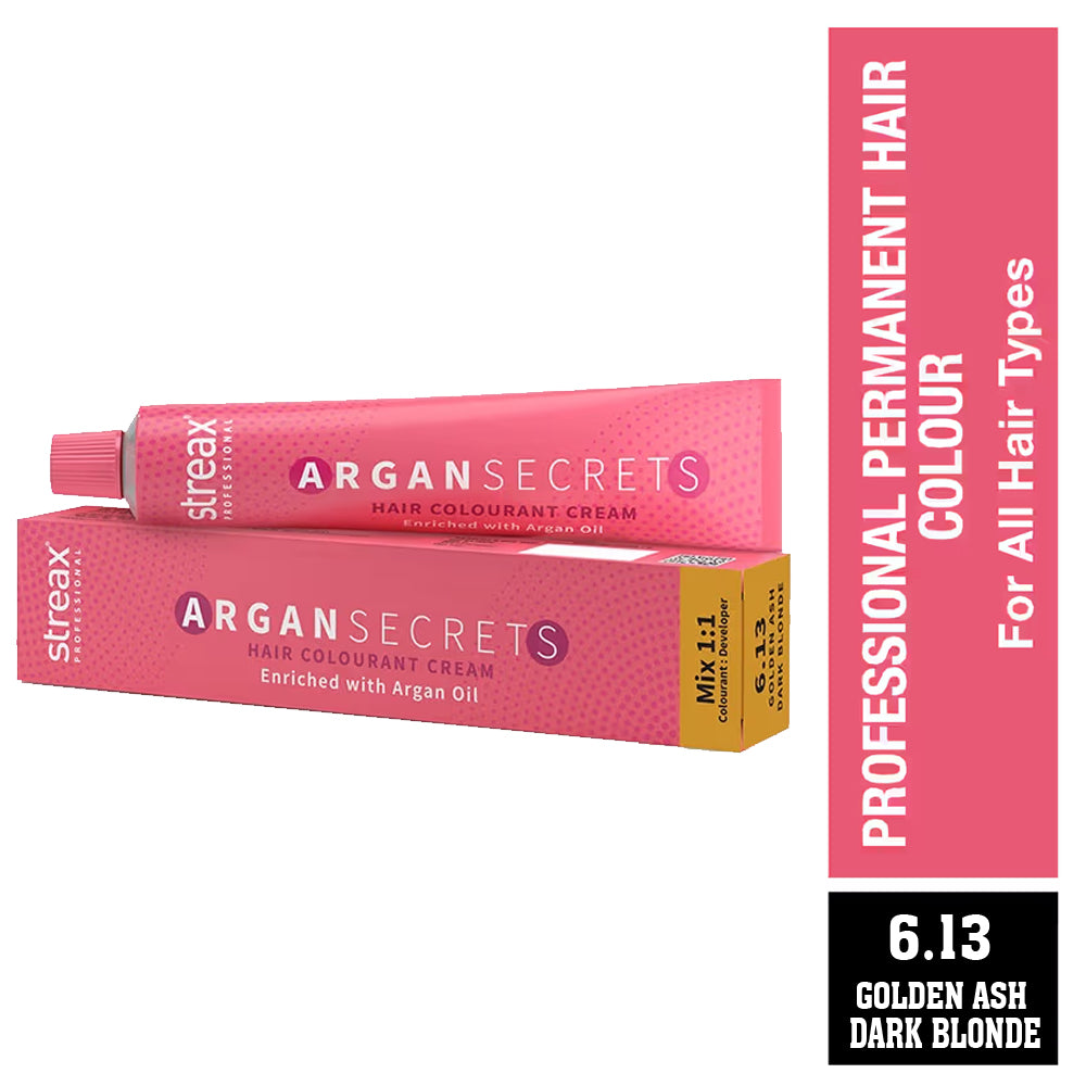 Streax Proffessional Argan Secrets Hair Colourant Cream 60G