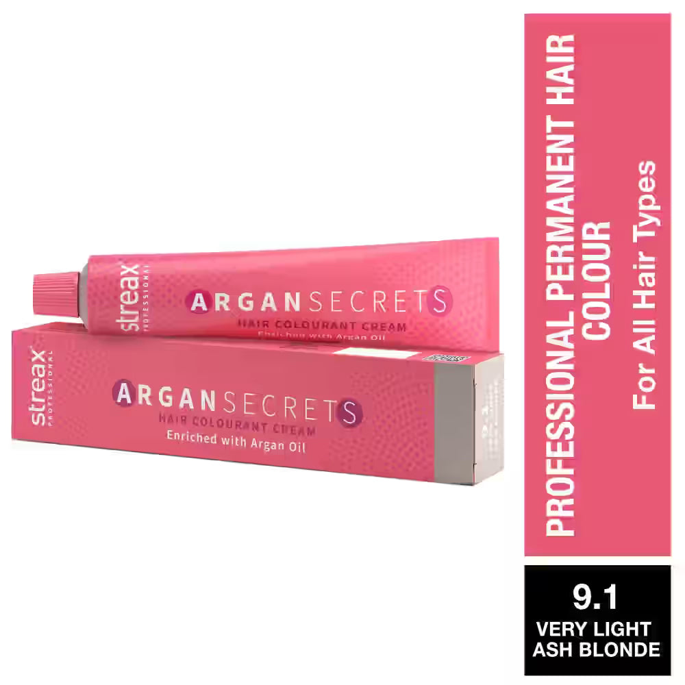 Streax Proffessional Argan Secrets Hair Colourant Cream 60G