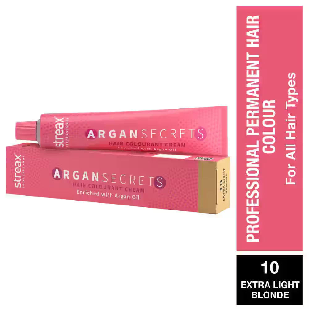 Streax Proffessional Argan Secrets Hair Colourant Cream 60G