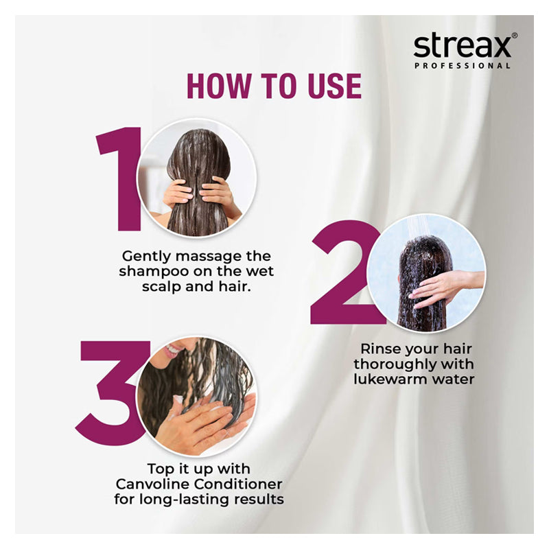 Streax Professional Canvoline Shampoo