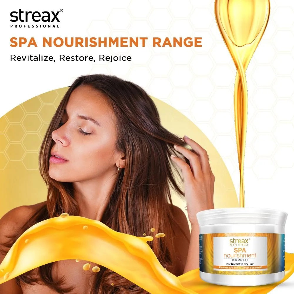 Streax Professional Spa Nourishment Hair Masque For Normal To Dry Hair