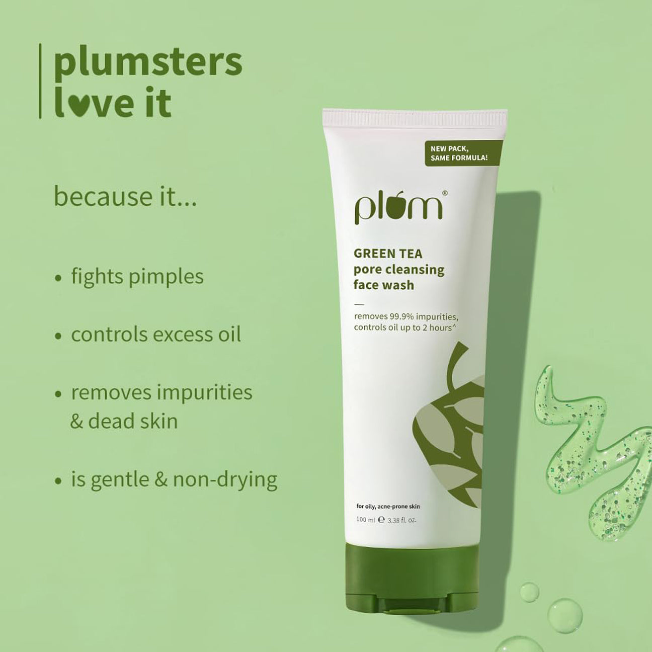 Plum Green Tea Pore Cleansing Face Wash