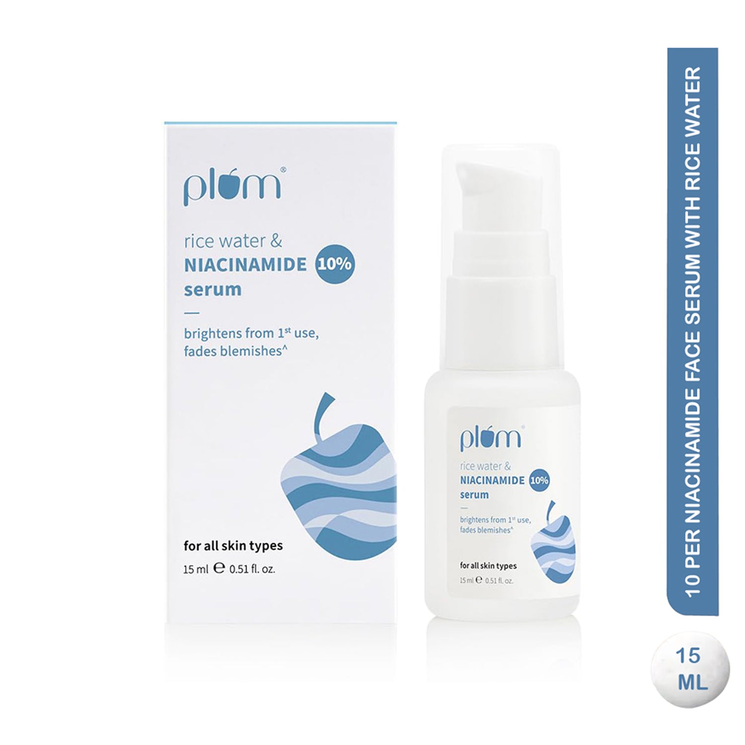 Plum 10Per Niacinamide Face Serum With Rice Water