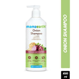 Mamaearth Onion Shampoo For Hair Fall Control And Reduction