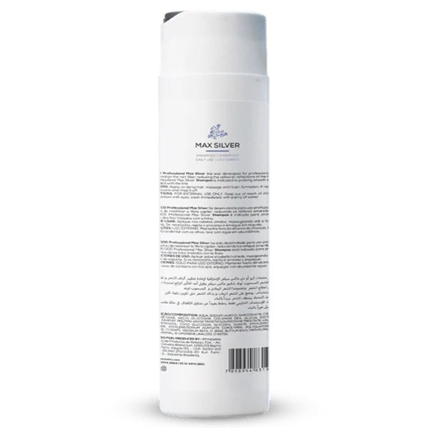 Qod Professional Shampoo For Smooth & Platinum Max silver