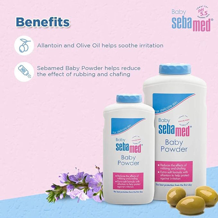 Sebamed Baby Ph 5.5 Powder With Honeysukle