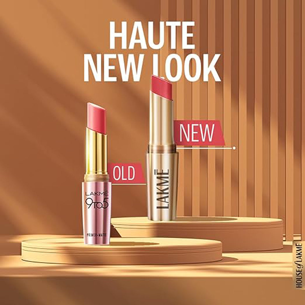 Lakme 9To5 Powerplay Priming Matte Lipstick 3.6G