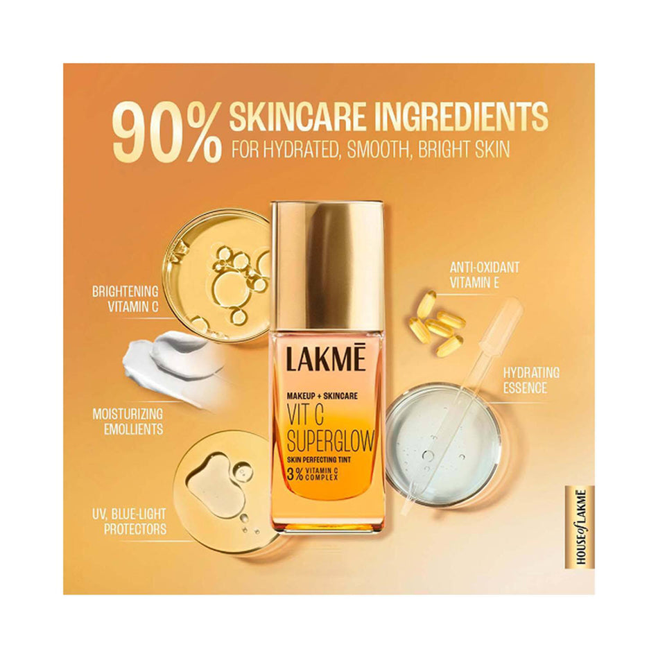 Lakme Vitamin C Superglow Skin Perfecting Tint 25Ml