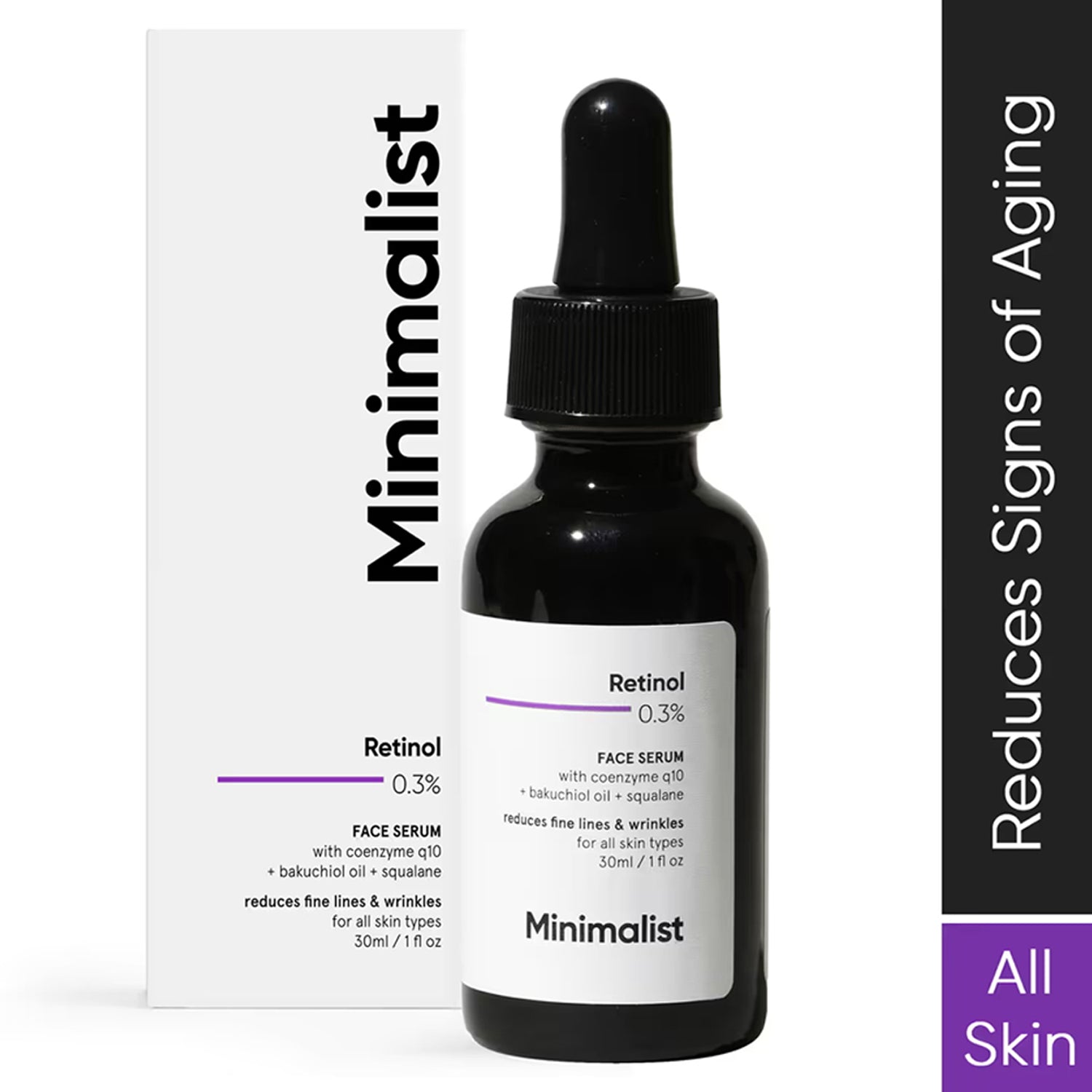 Minimalist Retinol 0.3Per Face Serum 30Ml